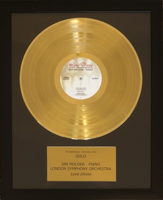 Gouden Plaat Love Divine